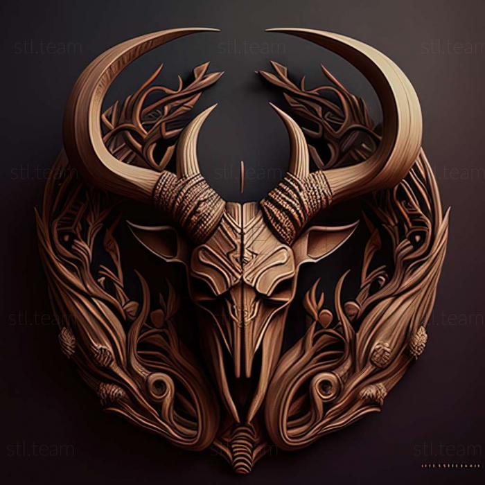 3D model The Elder Scrolls Online Horns of the Reach game (STL)